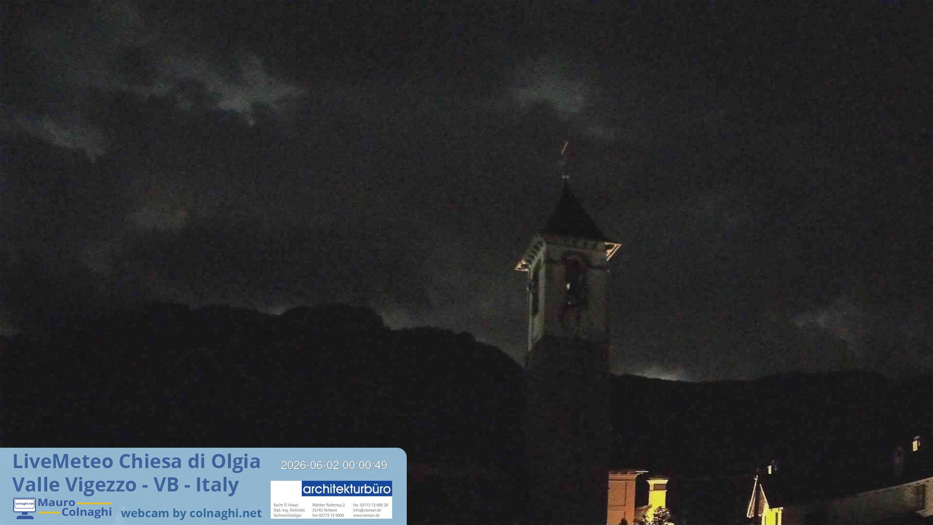 time-lapse frame, Olgia webcam