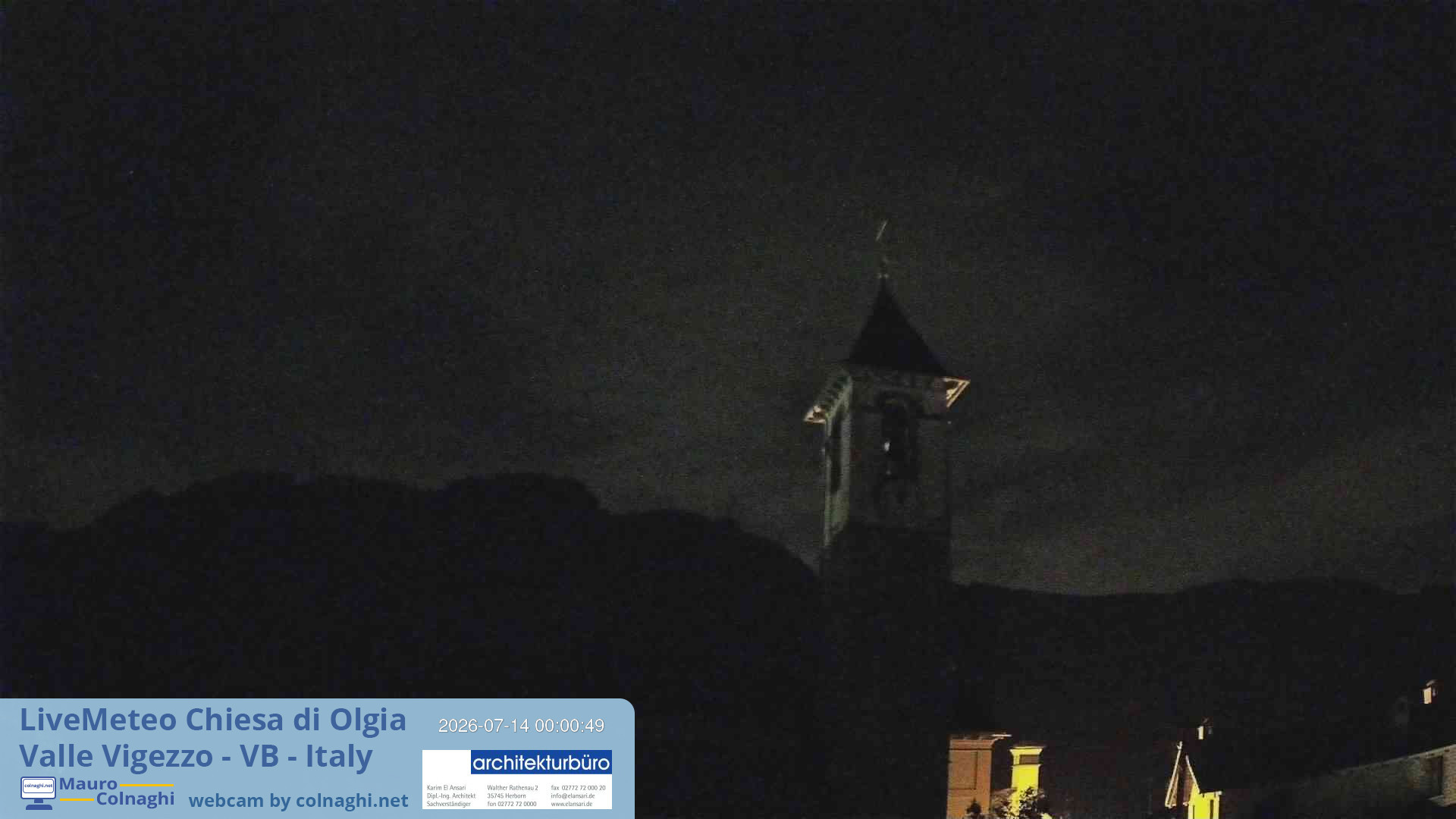 time-lapse frame, Olgia webcam