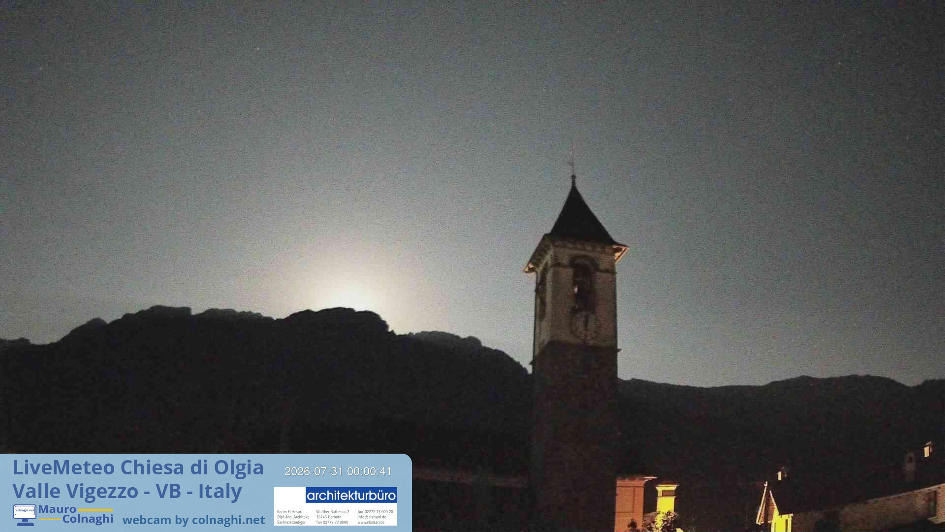 time-lapse frame, Olgia webcam