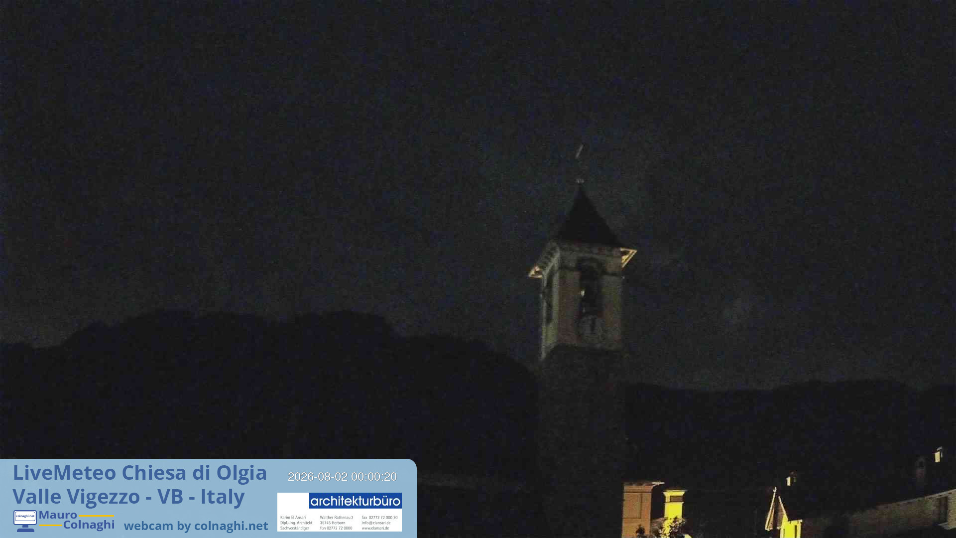 time-lapse frame, Olgia webcam