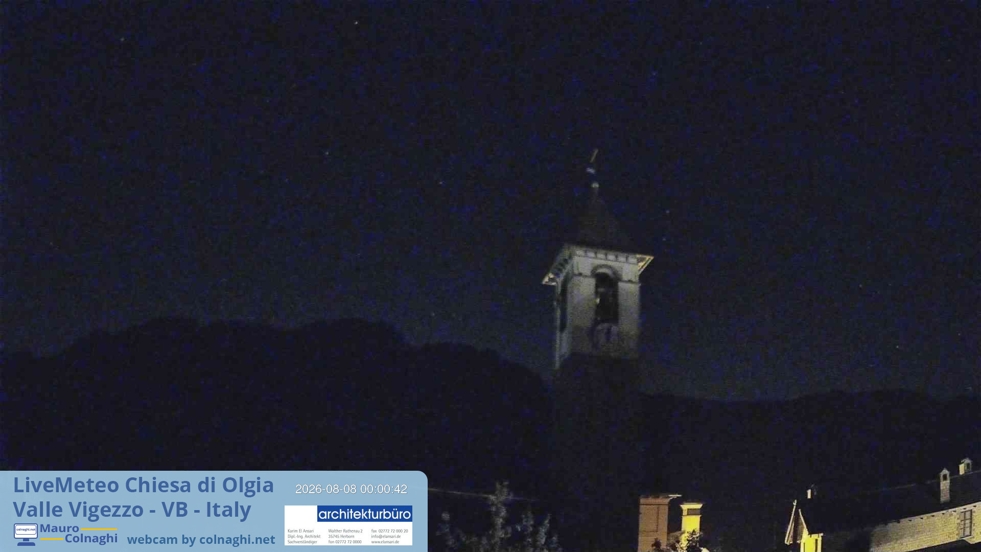 time-lapse frame, Olgia webcam