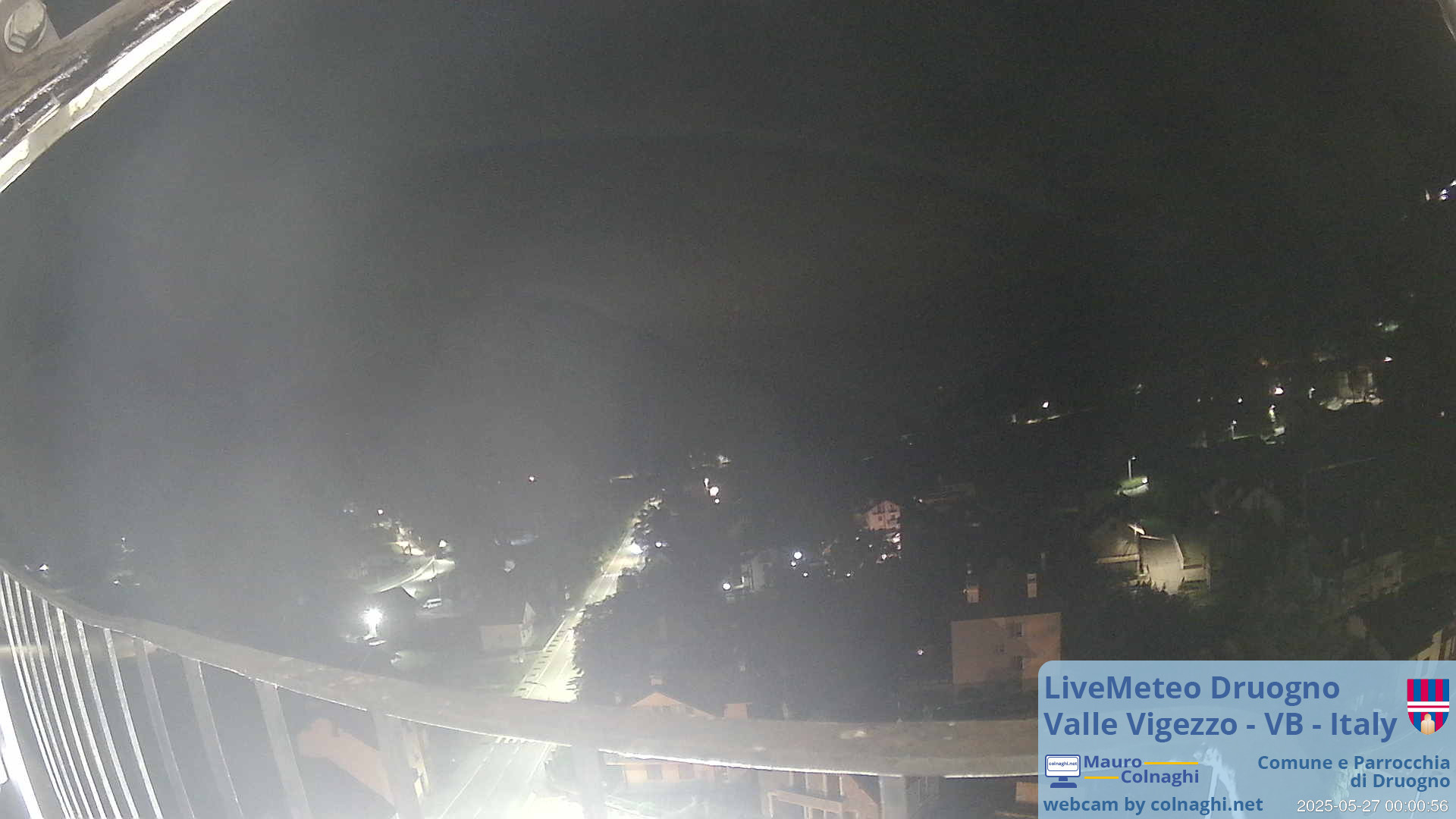 time-lapse frame, Druogno webcam