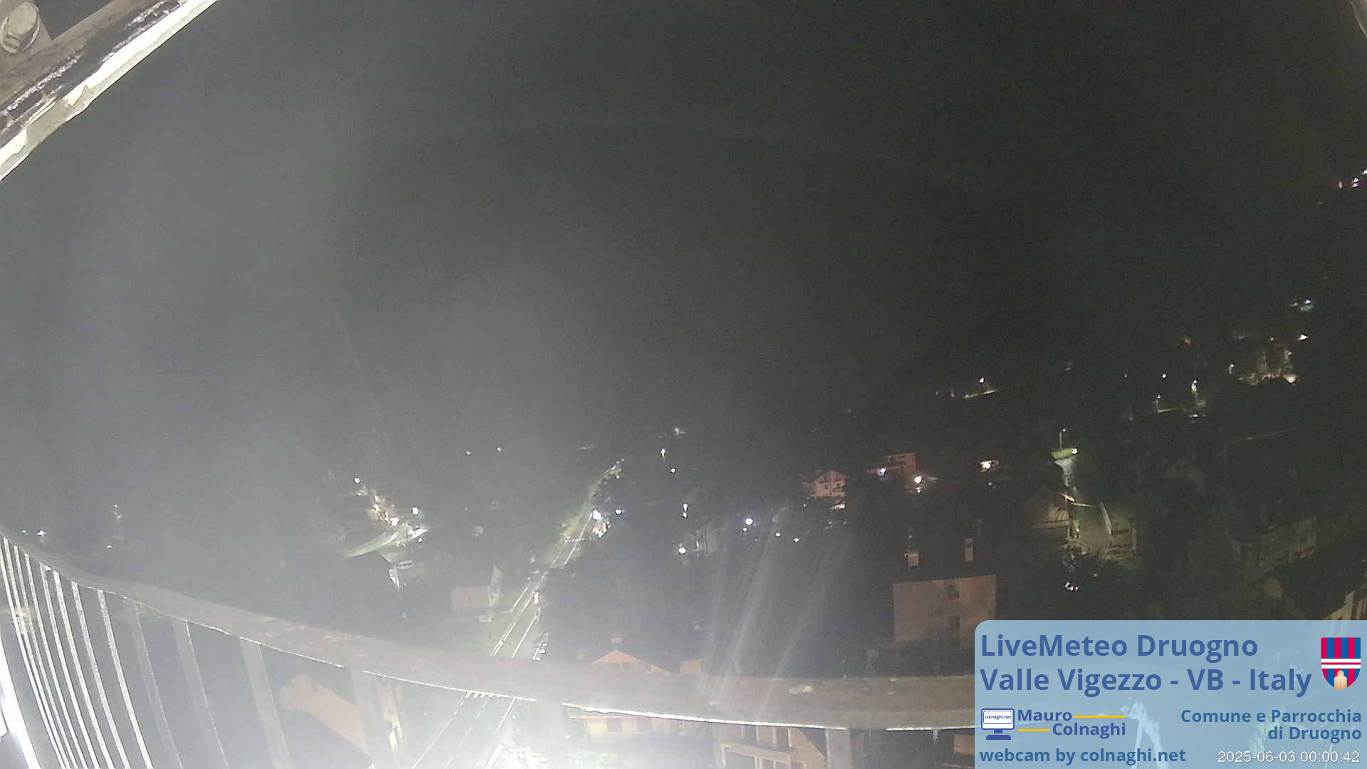 time-lapse frame, Druogno webcam