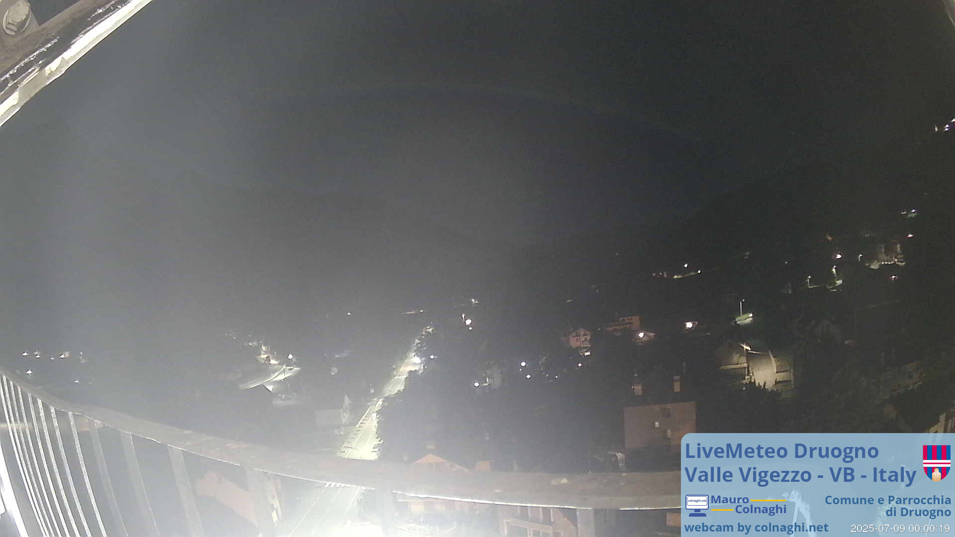 time-lapse frame, Druogno webcam