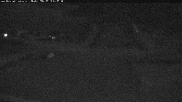 time-lapse frame, Mammoth June Meadows Chalet webcam