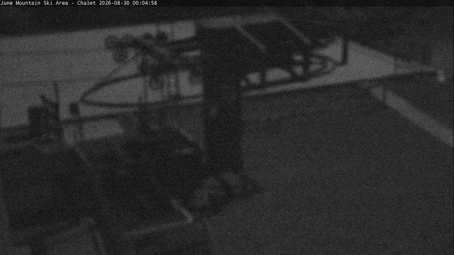time-lapse frame, Mammoth June Meadows Chalet webcam