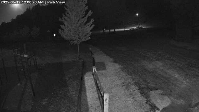 time-lapse frame, Inlet Fern Park Sledding webcam