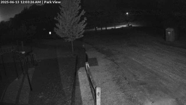 time-lapse frame, Inlet Fern Park Sledding webcam