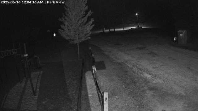 time-lapse frame, Inlet Fern Park Sledding webcam
