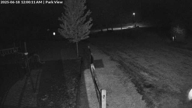 time-lapse frame, Inlet Fern Park Sledding webcam