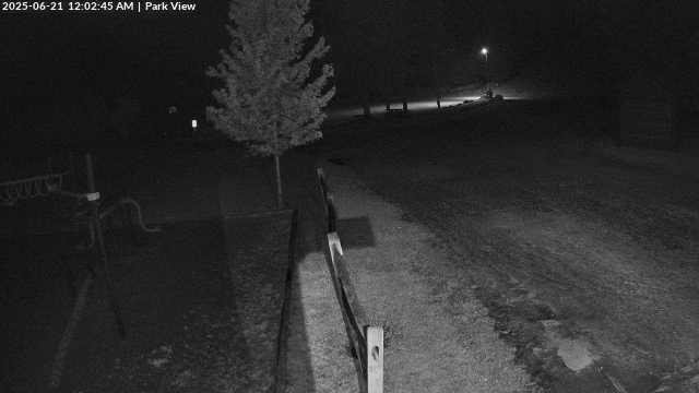 time-lapse frame, Inlet Fern Park Sledding webcam