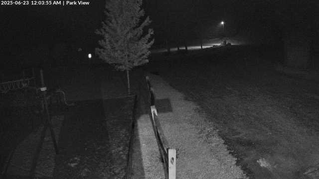 time-lapse frame, Inlet Fern Park Sledding webcam