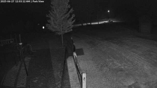 time-lapse frame, Inlet Fern Park Sledding webcam