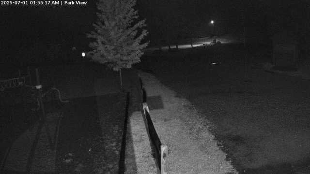 time-lapse frame, Inlet Fern Park Sledding webcam