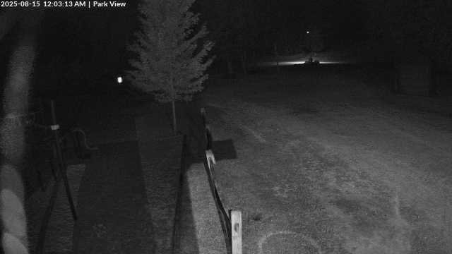 time-lapse frame, Inlet Fern Park Sledding webcam