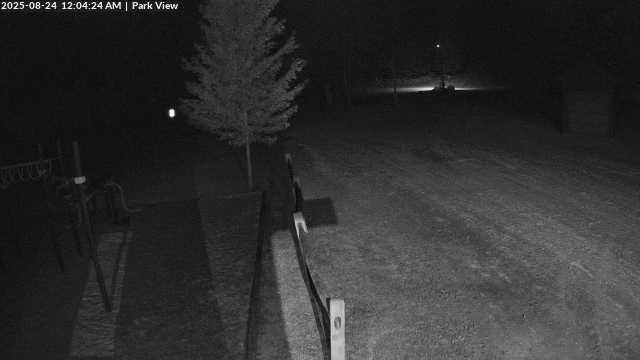 time-lapse frame, Inlet Fern Park Sledding webcam