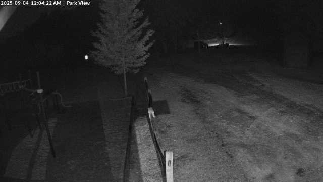time-lapse frame, Inlet Fern Park Sledding webcam