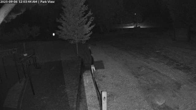 time-lapse frame, Inlet Fern Park Sledding webcam