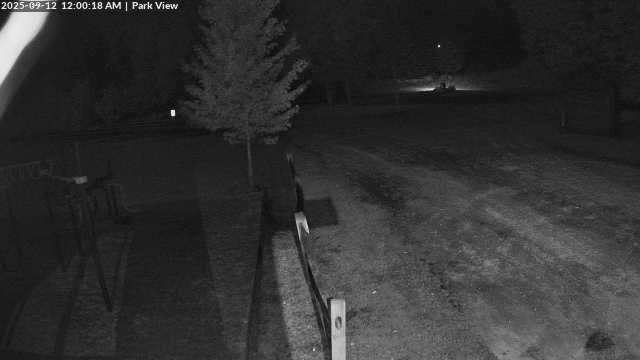 time-lapse frame, Inlet Fern Park Sledding webcam