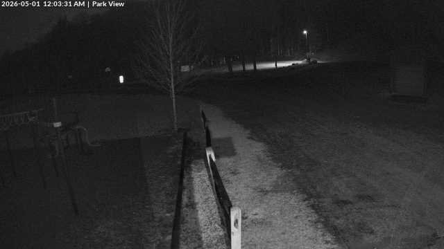 time-lapse frame, Inlet Fern Park Sledding webcam