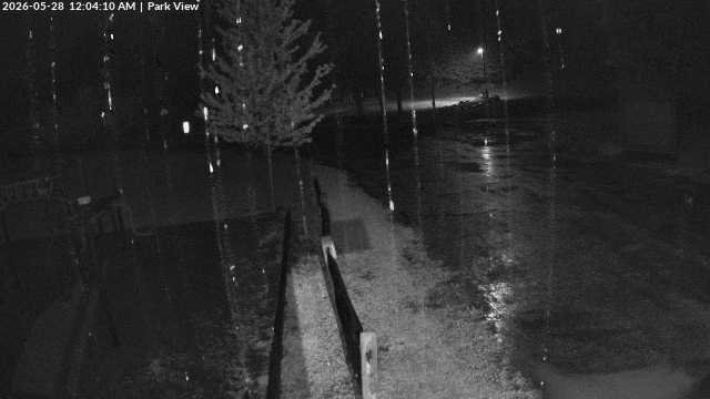 time-lapse frame, Inlet Fern Park Sledding webcam