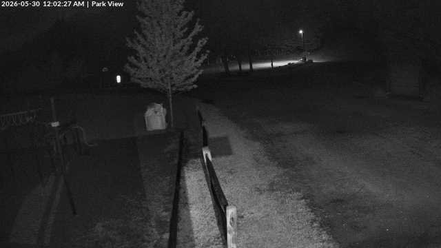 time-lapse frame, Inlet Fern Park Sledding webcam