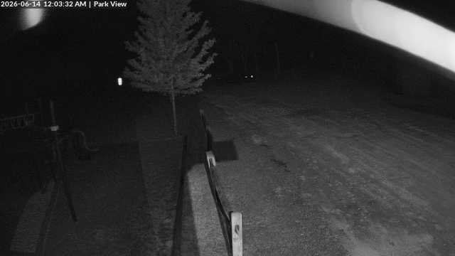 time-lapse frame, Inlet Fern Park Sledding webcam