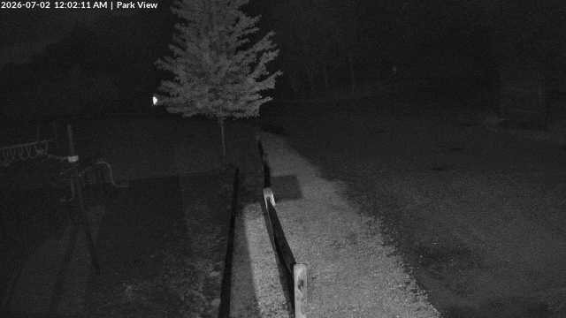 time-lapse frame, Inlet Fern Park Sledding webcam