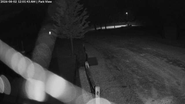 time-lapse frame, Inlet Fern Park Sledding webcam
