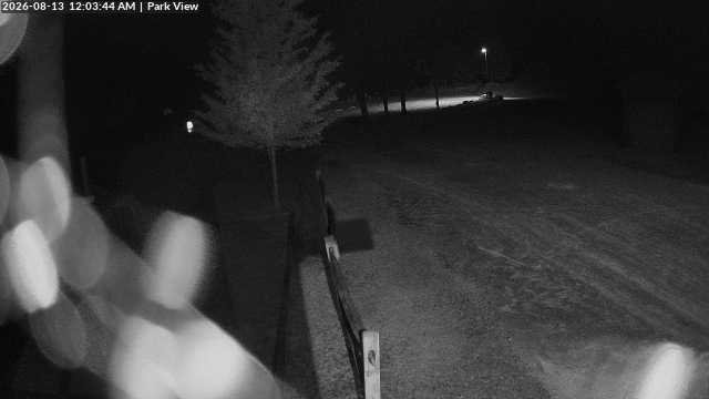 time-lapse frame, Inlet Fern Park Sledding webcam