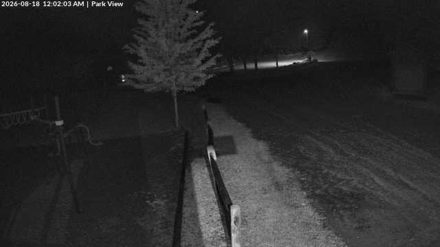 time-lapse frame, Inlet Fern Park Sledding webcam