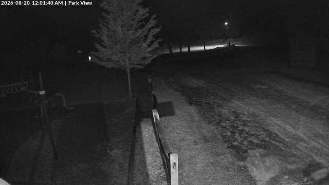 time-lapse frame, Inlet Fern Park Sledding webcam