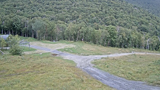 view from Sugarbush Heaven's Gate Lift on 2026-09-02