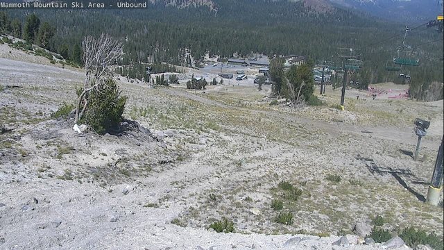 view from Mammoth Chair 6 on 2026-09-01
