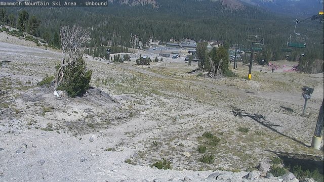 view from Mammoth Chair 6 on 2026-09-04