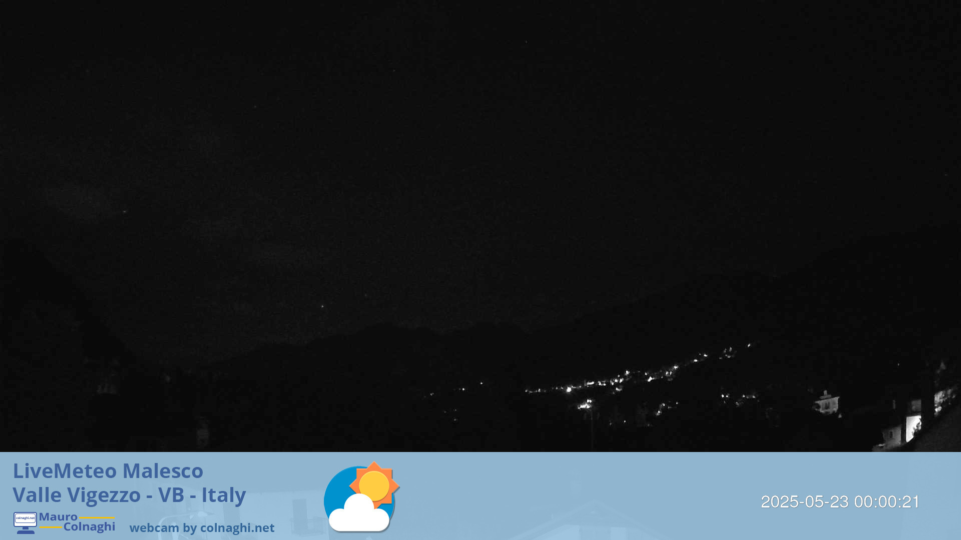 time-lapse frame, Malesco 2 webcam
