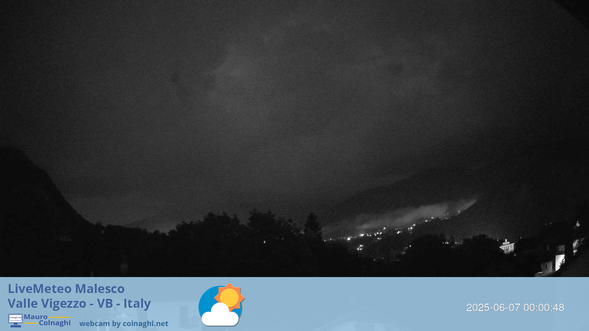 time-lapse frame, Malesco 2 webcam