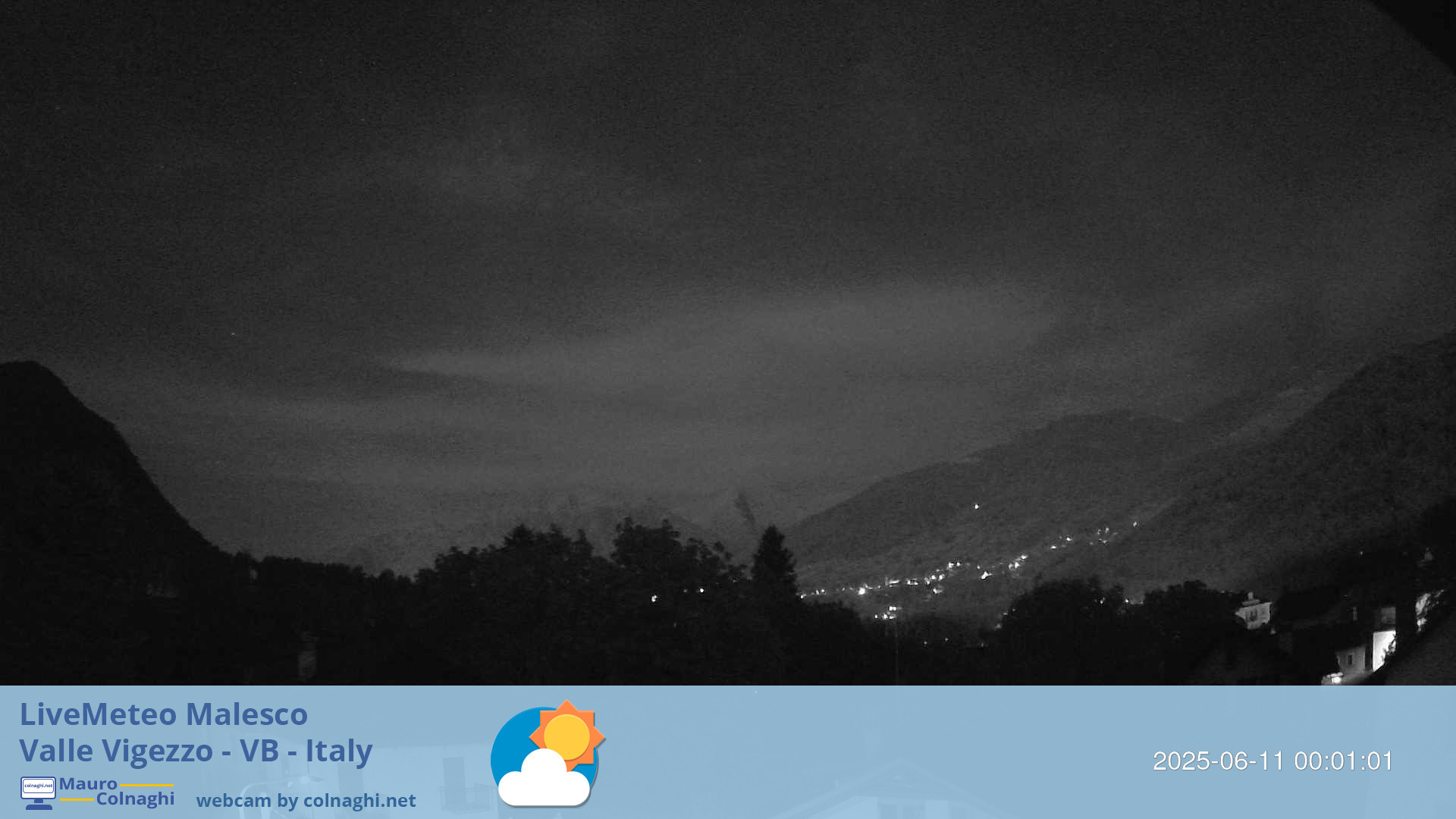 time-lapse frame, Malesco 2 webcam