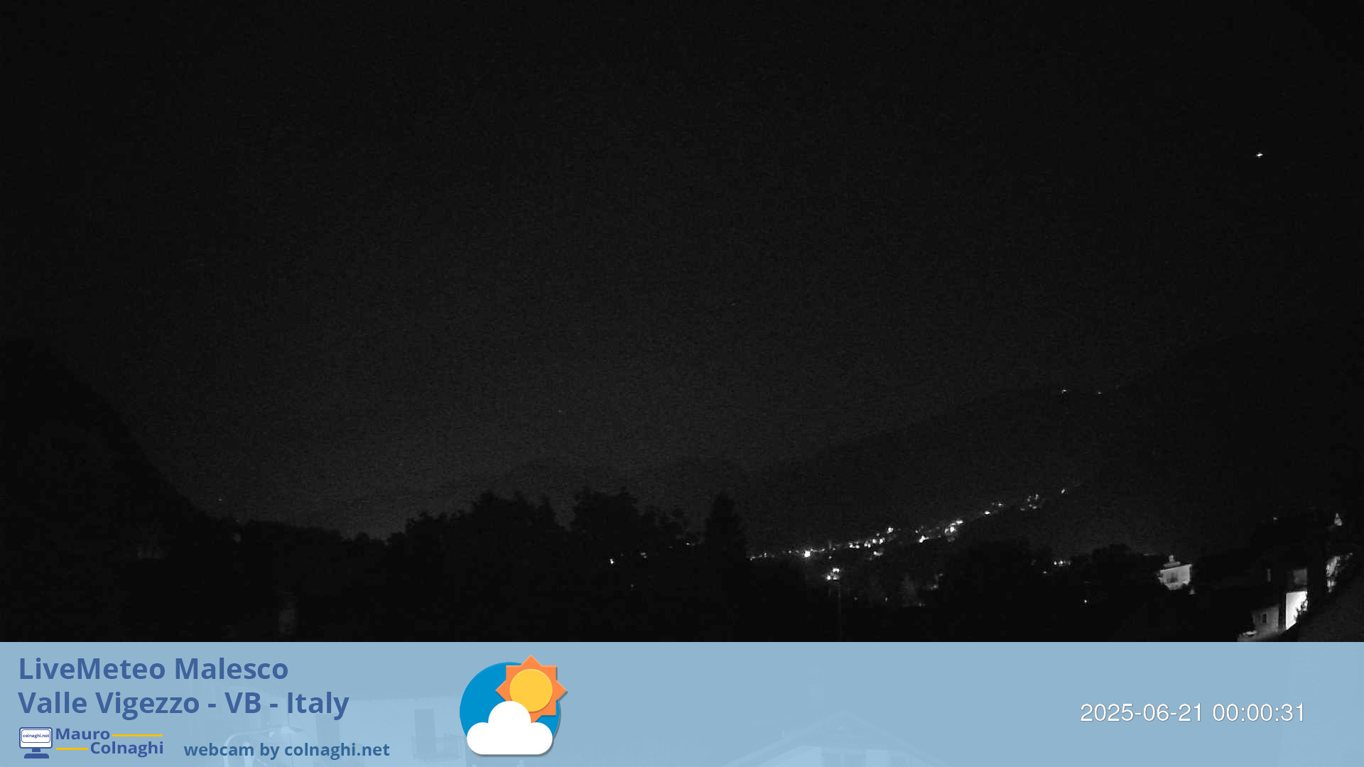 time-lapse frame, Malesco 2 webcam
