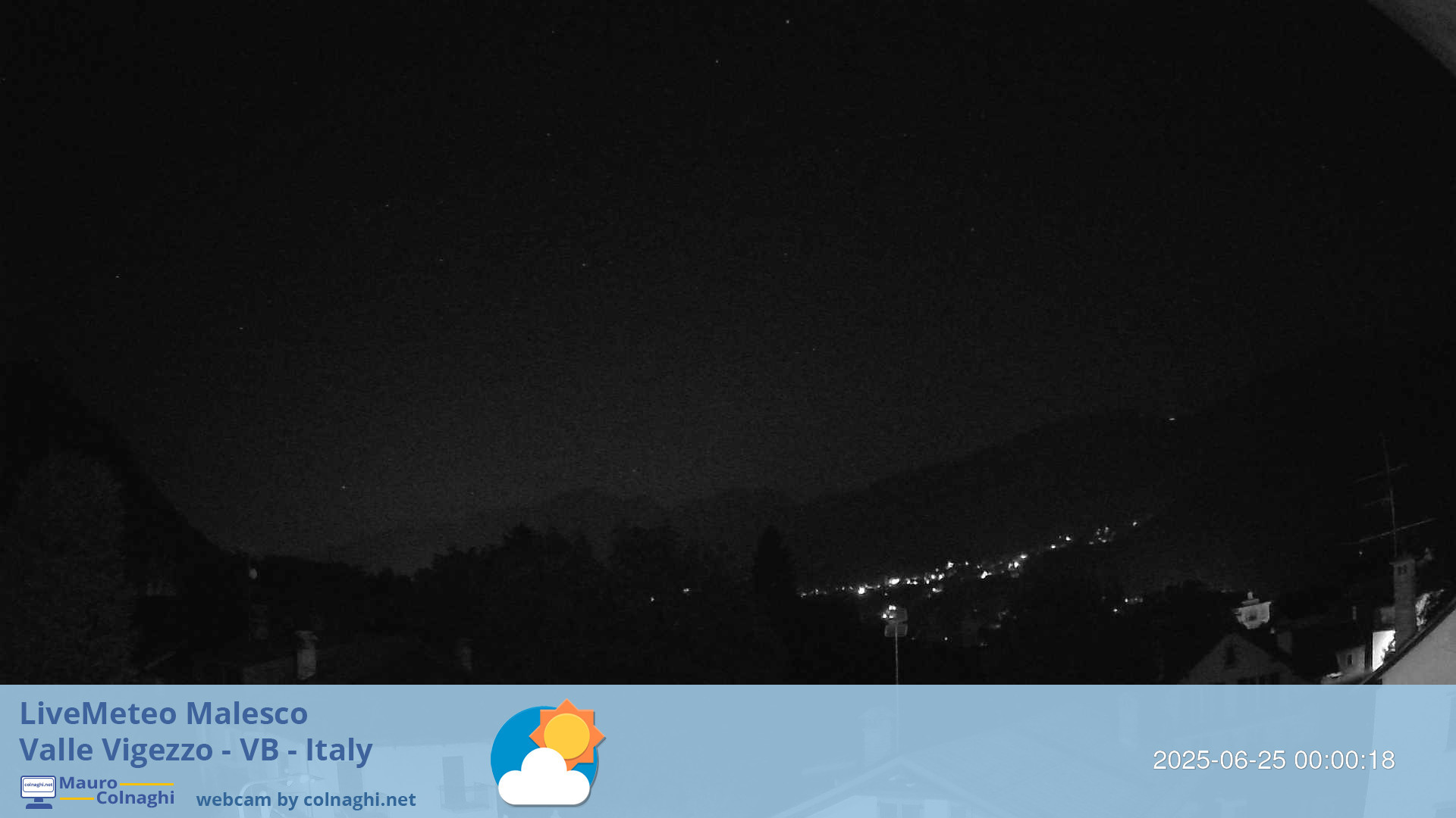 time-lapse frame, Malesco 2 webcam