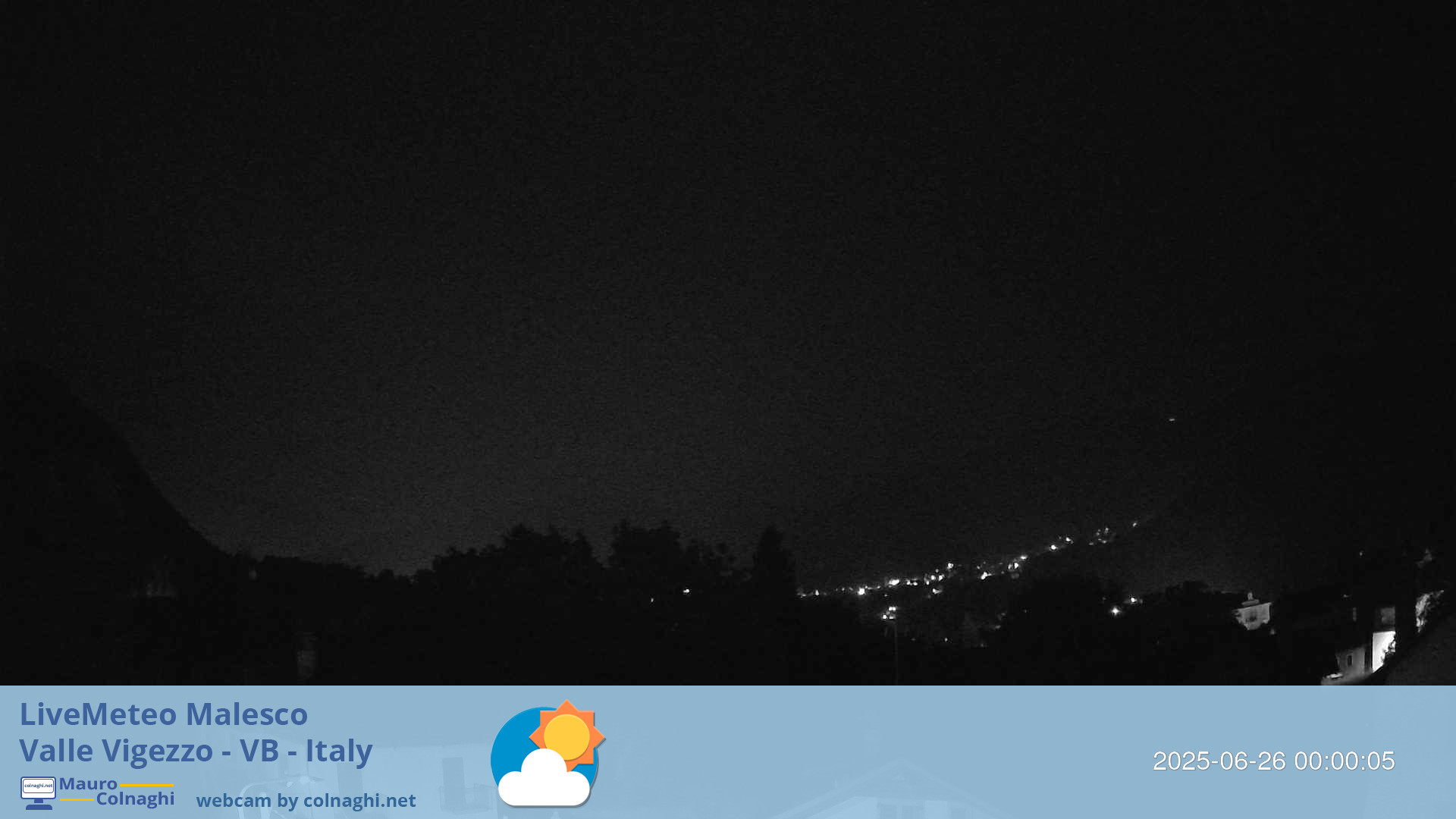 time-lapse frame, Malesco 2 webcam