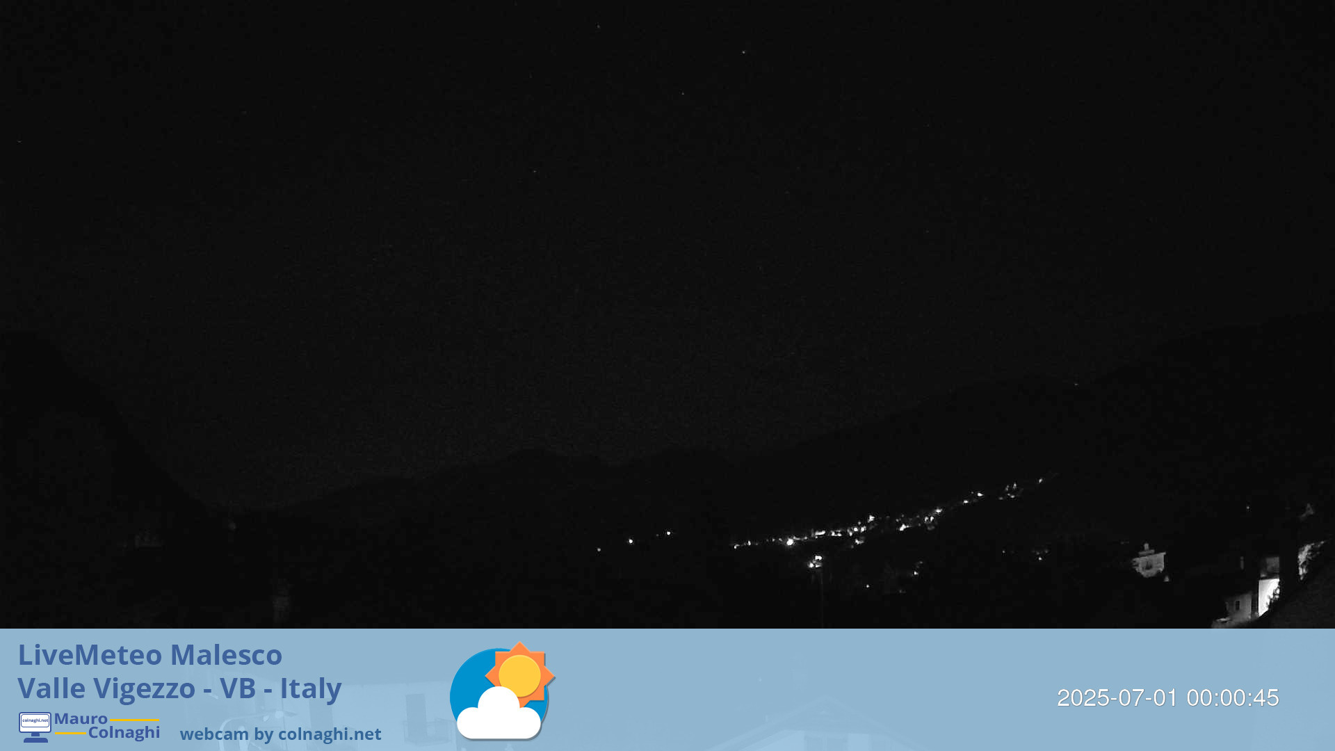 time-lapse frame, Malesco 2 webcam
