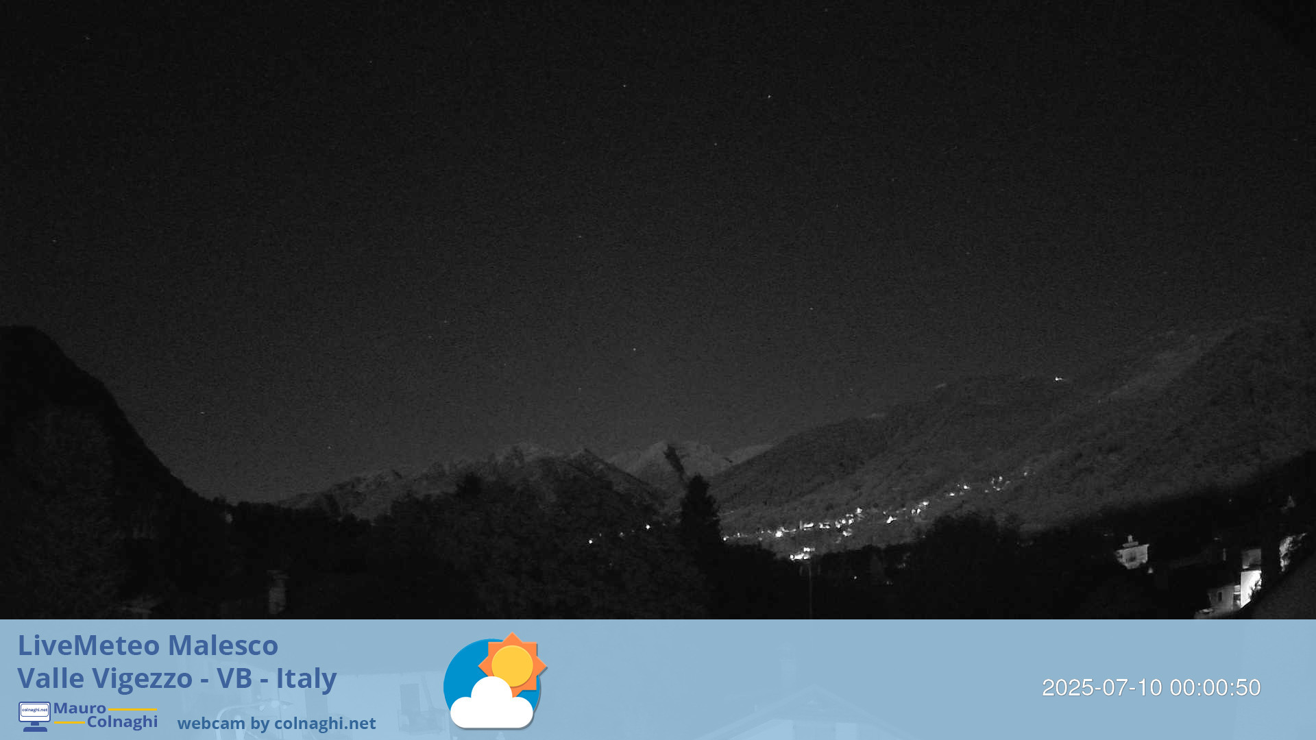 time-lapse frame, Malesco 2 webcam