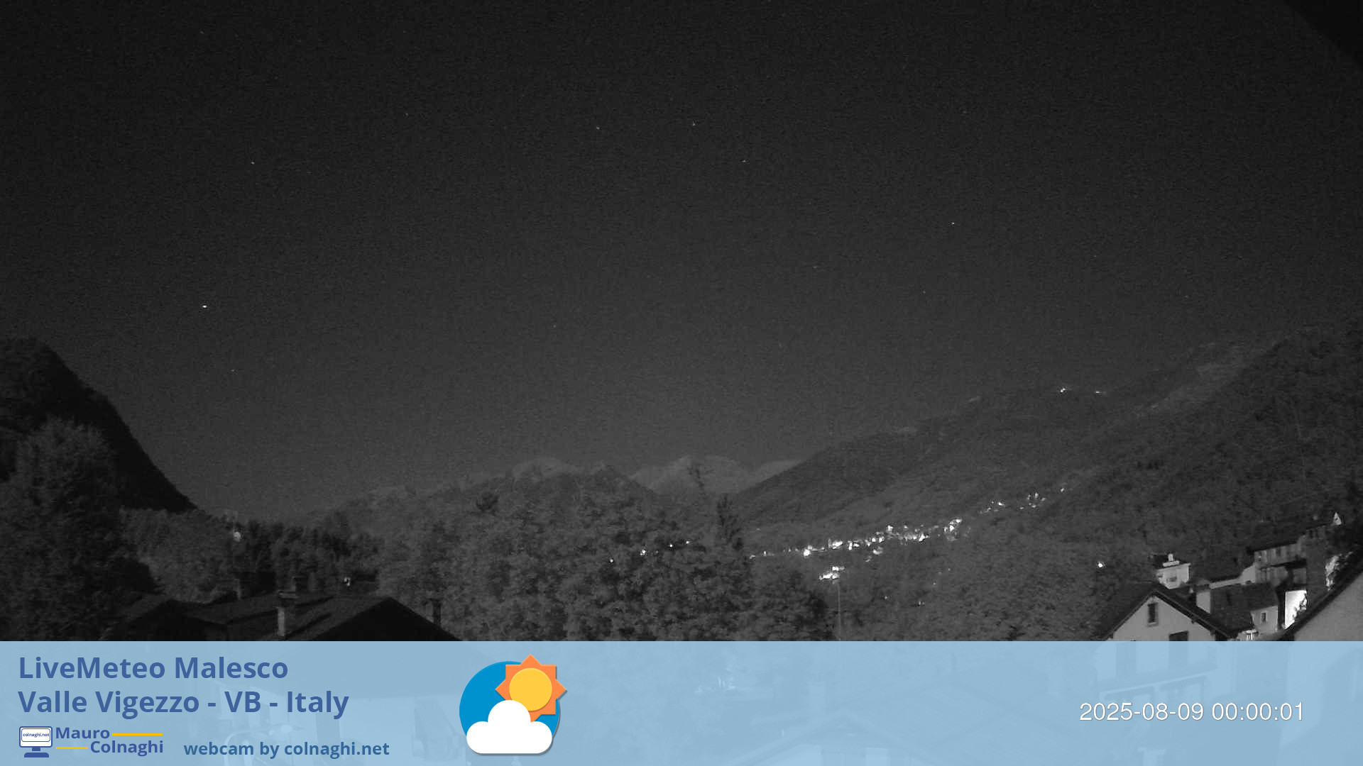 time-lapse frame, Malesco 2 webcam