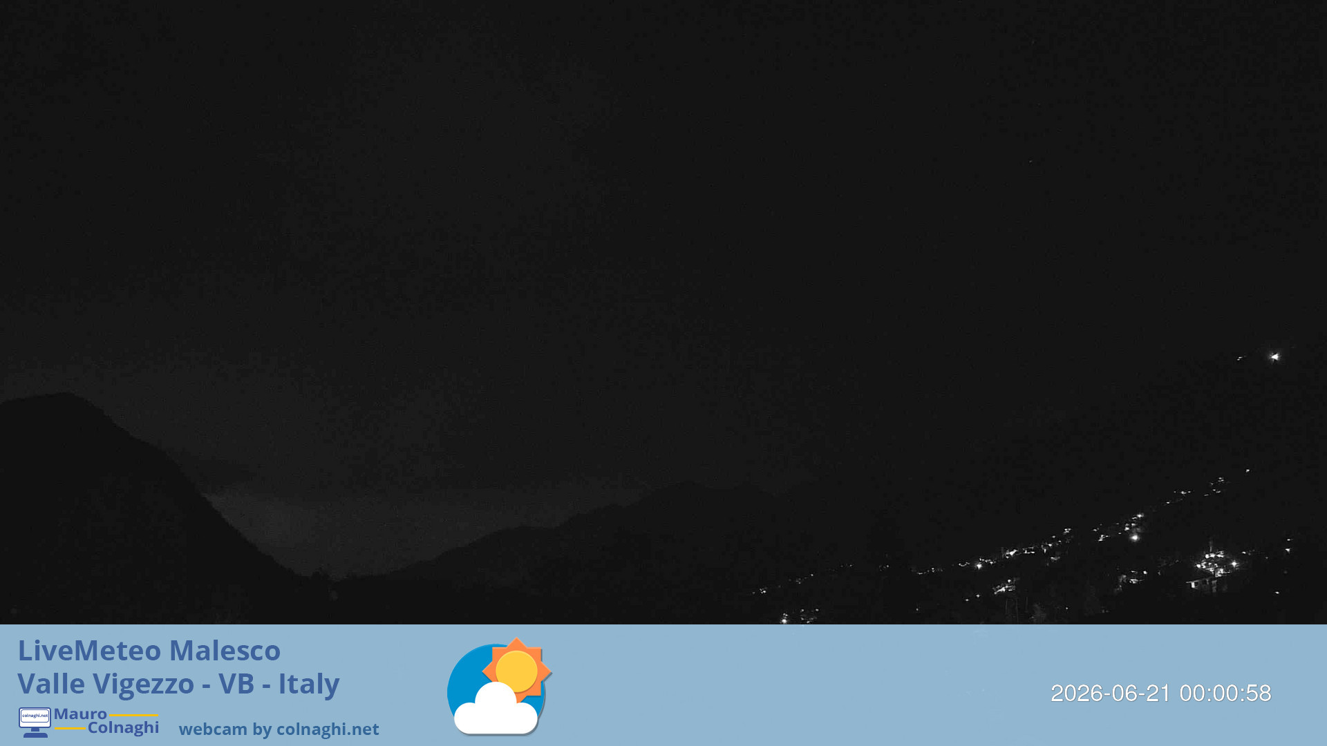 time-lapse frame, Malesco 2 webcam