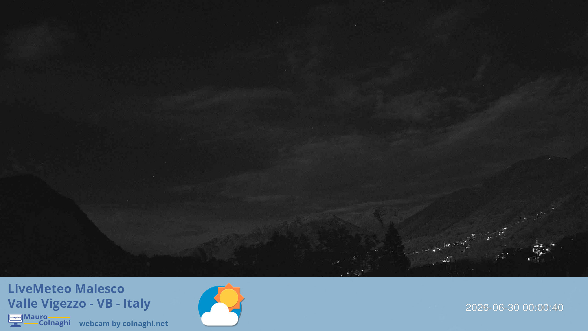 time-lapse frame, Malesco 2 webcam