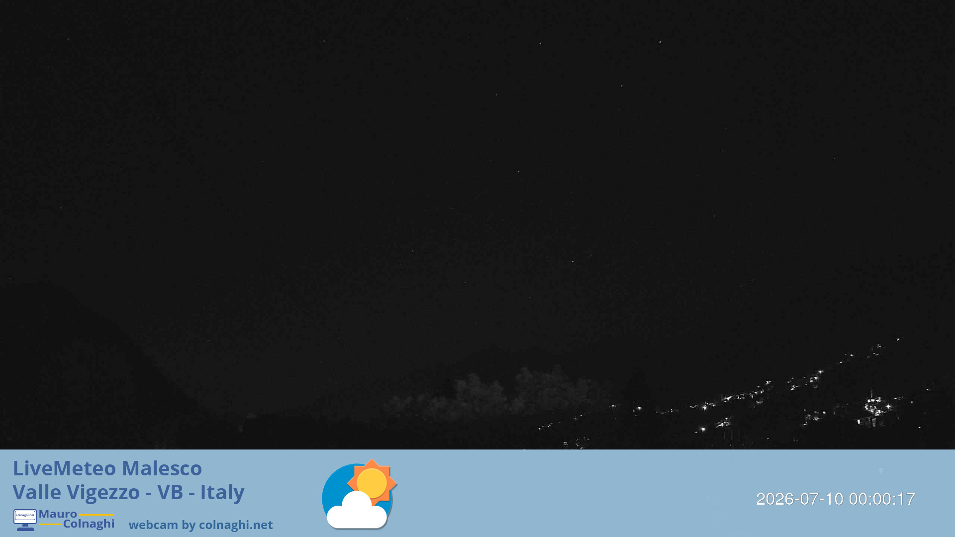time-lapse frame, Malesco 2 webcam