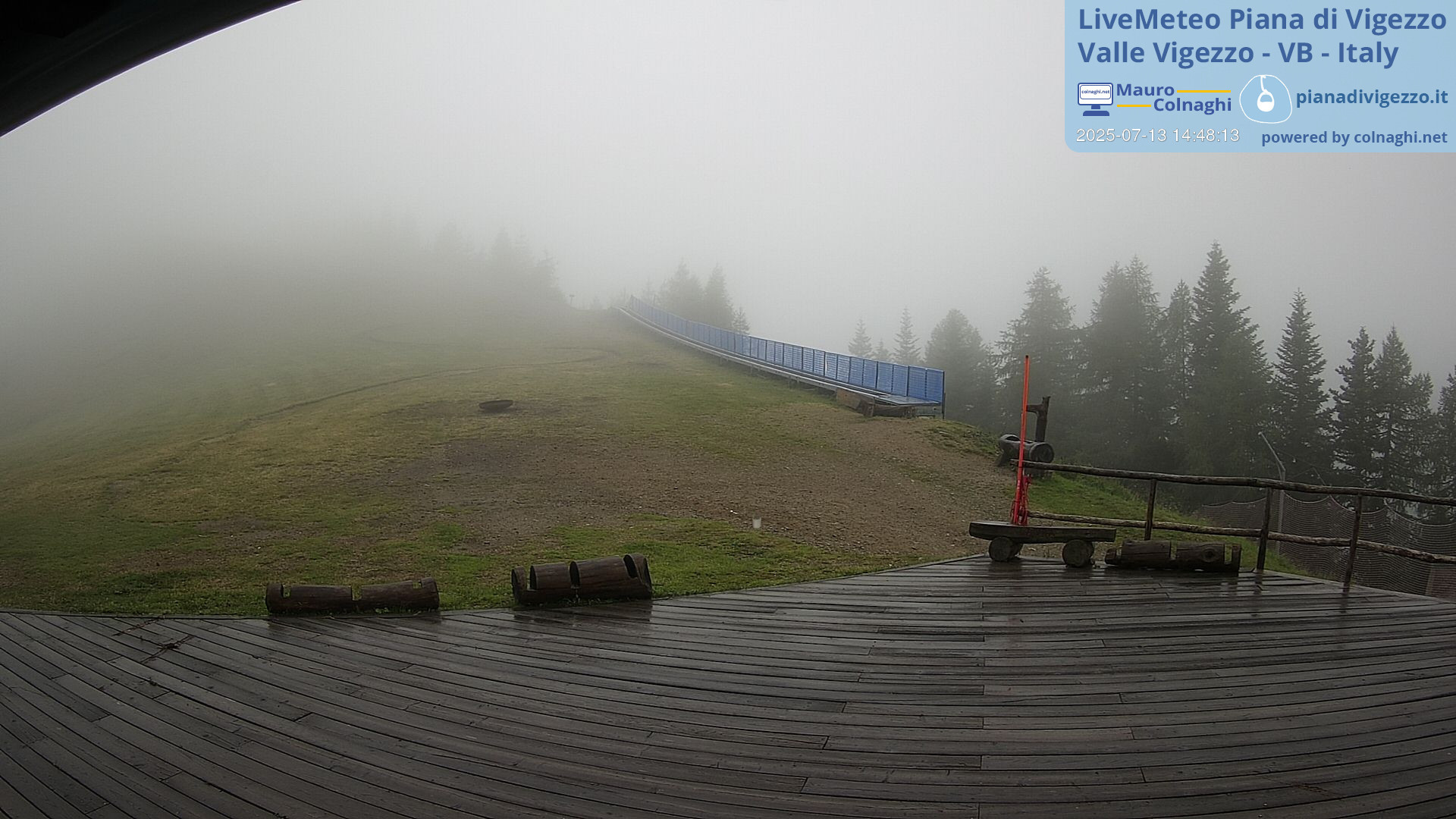 time-lapse frame, Piana di Vigezzo 2 webcam