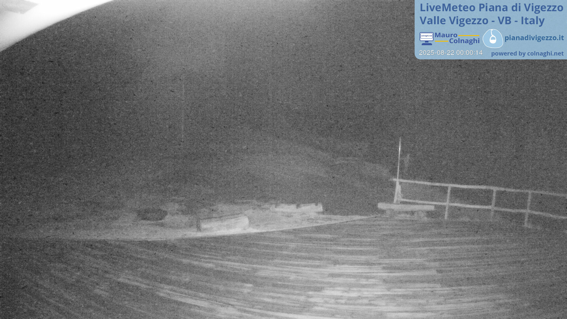 time-lapse frame, Piana di Vigezzo 2 webcam
