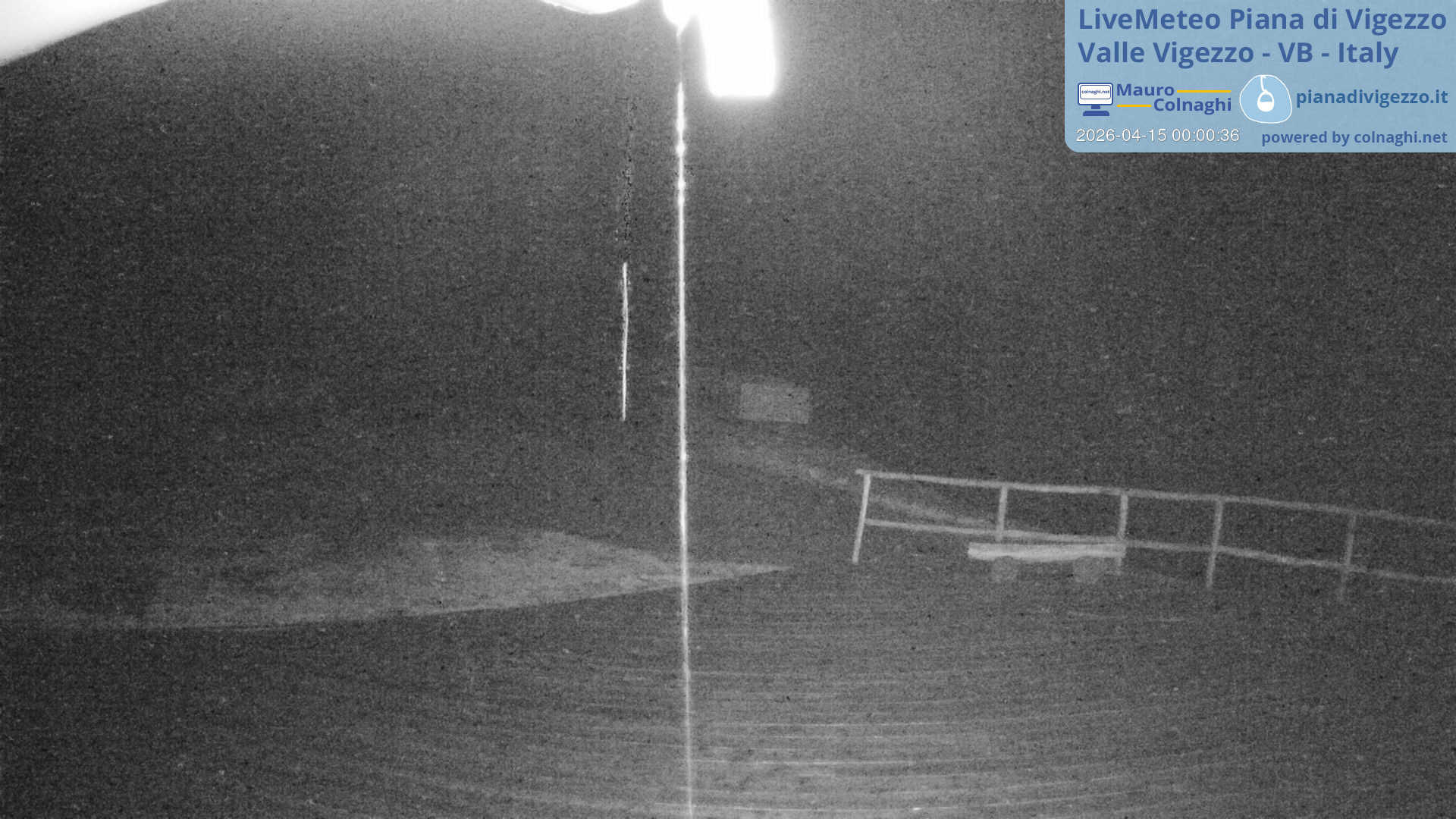 time-lapse frame, Piana di Vigezzo 2 webcam